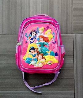 Foto 2 | Mochila Escolar Con Luz Led Incluye Lonchera Y Lapicera Con Diseño De Princesas