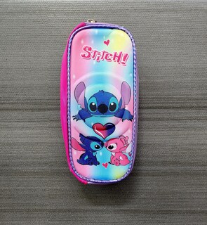Foto 4 | Mochila Escolar Con Luz Led Incluye Lonchera Y Lapicera Con Diseño De Stitch