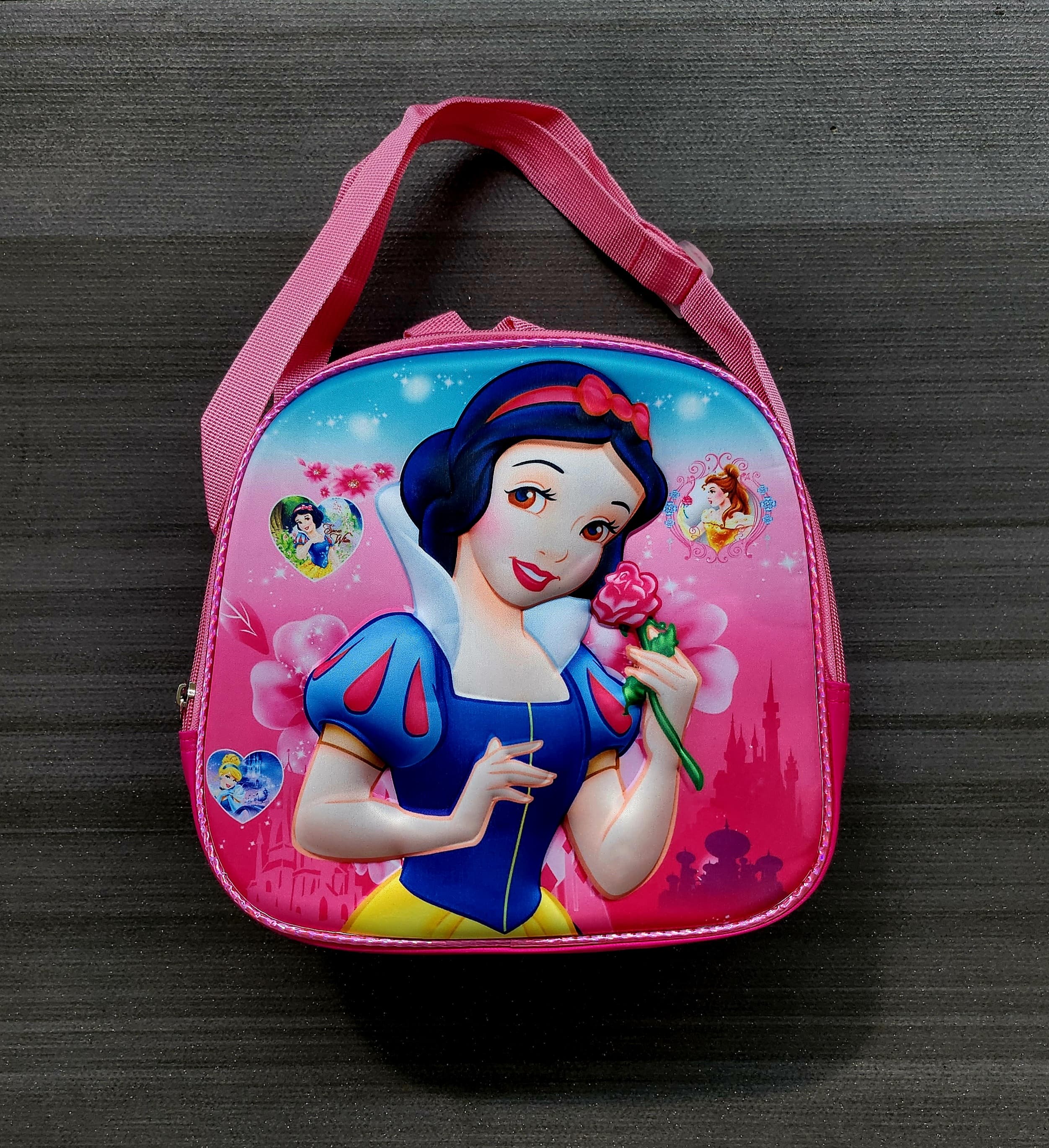 Foto 3 | Mochila Escolar Con Luz Led Incluye Lonchera Y Lapicera Con Diseño De Blanca Nieves