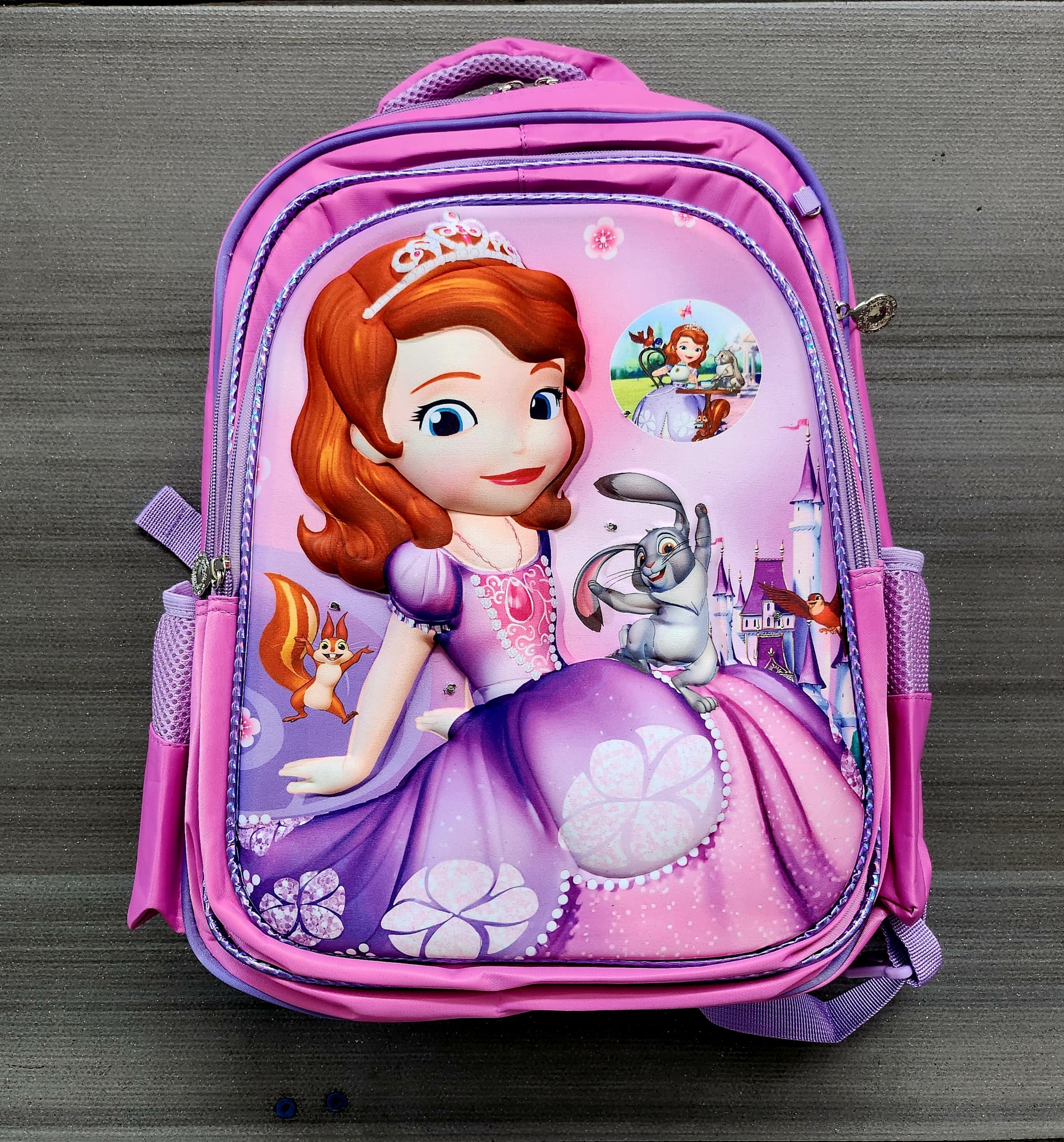 Foto 3 pulgar | Mochila Escolar Con Luz Led Incluye Lonchera Y Lapicera Con Diseño De Princesita Sofía