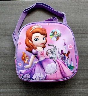 Foto 3 | Mochila Escolar Con Luz Led Incluye Lonchera Y Lapicera Con Diseño De Princesita Sofía