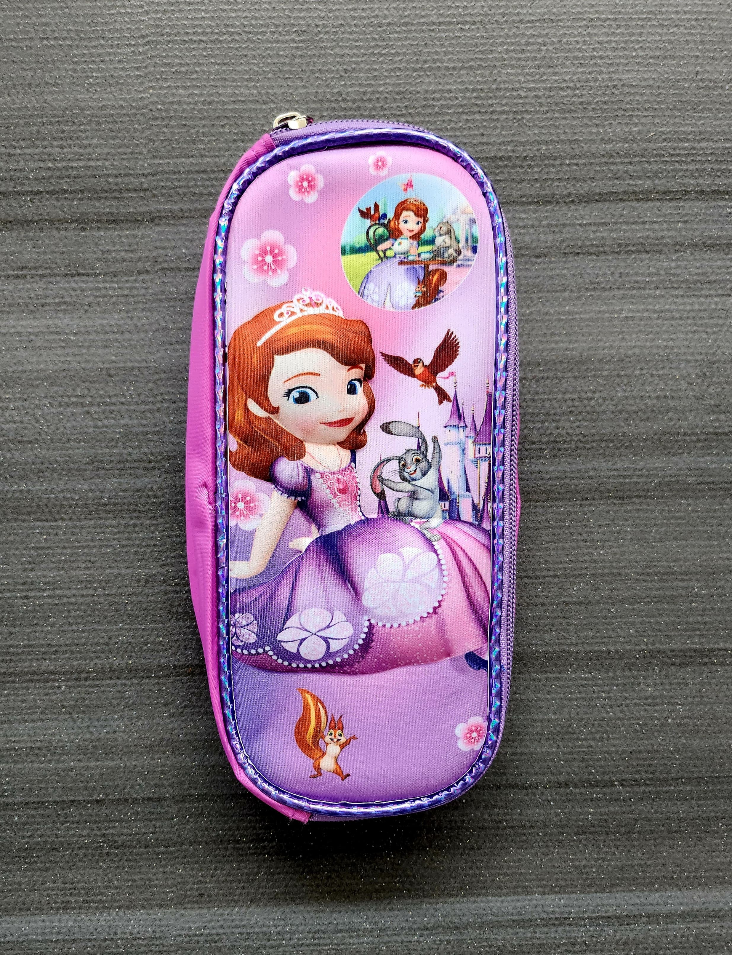 Foto 5 pulgar | Mochila Escolar Con Luz Led Incluye Lonchera Y Lapicera Con Diseño De Princesita Sofía