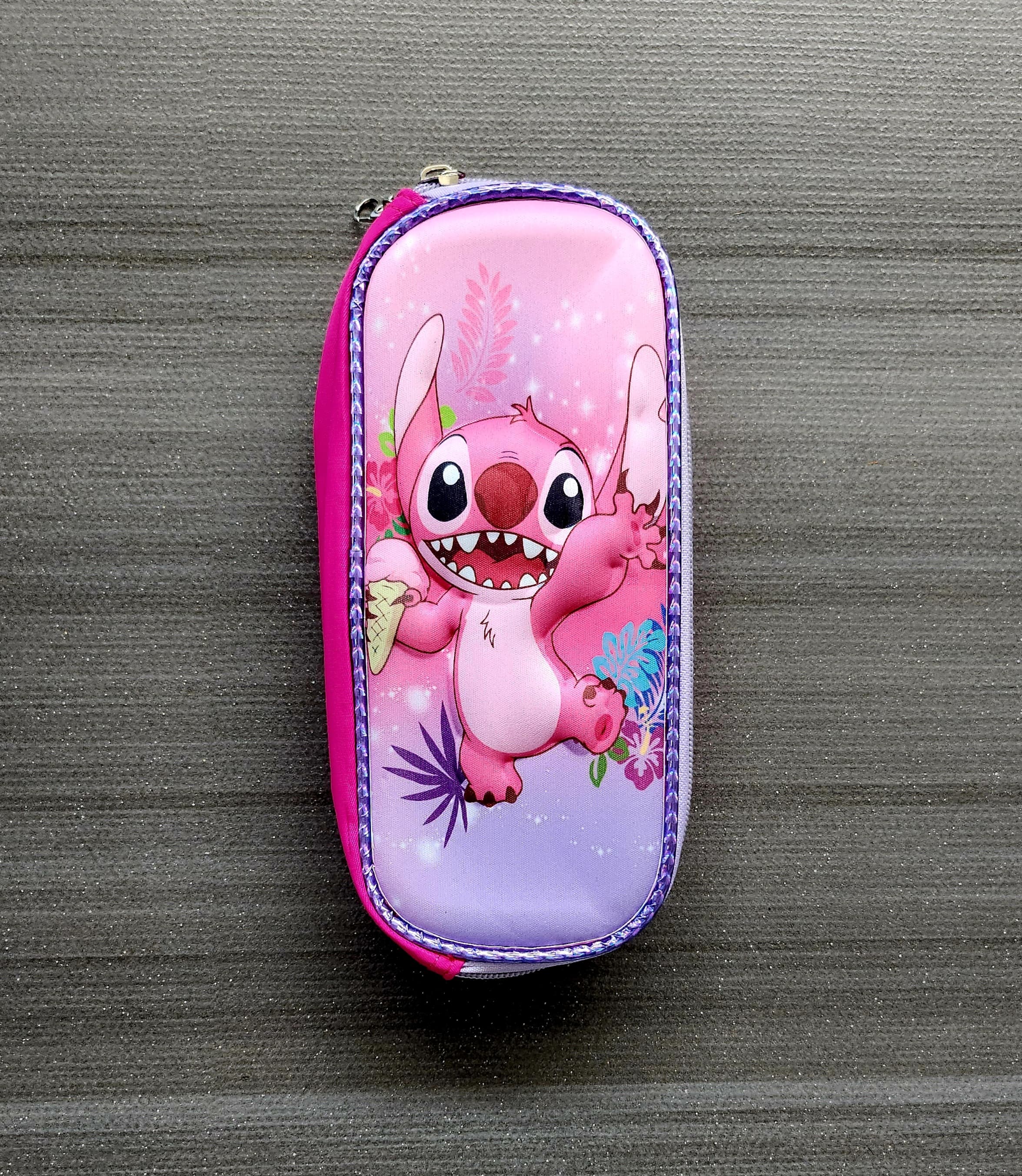 Foto 5 pulgar | Mochila Escolar Con Luz Led Incluye Lonchera Y Lapicera Con Diseño De Angel Stitch
