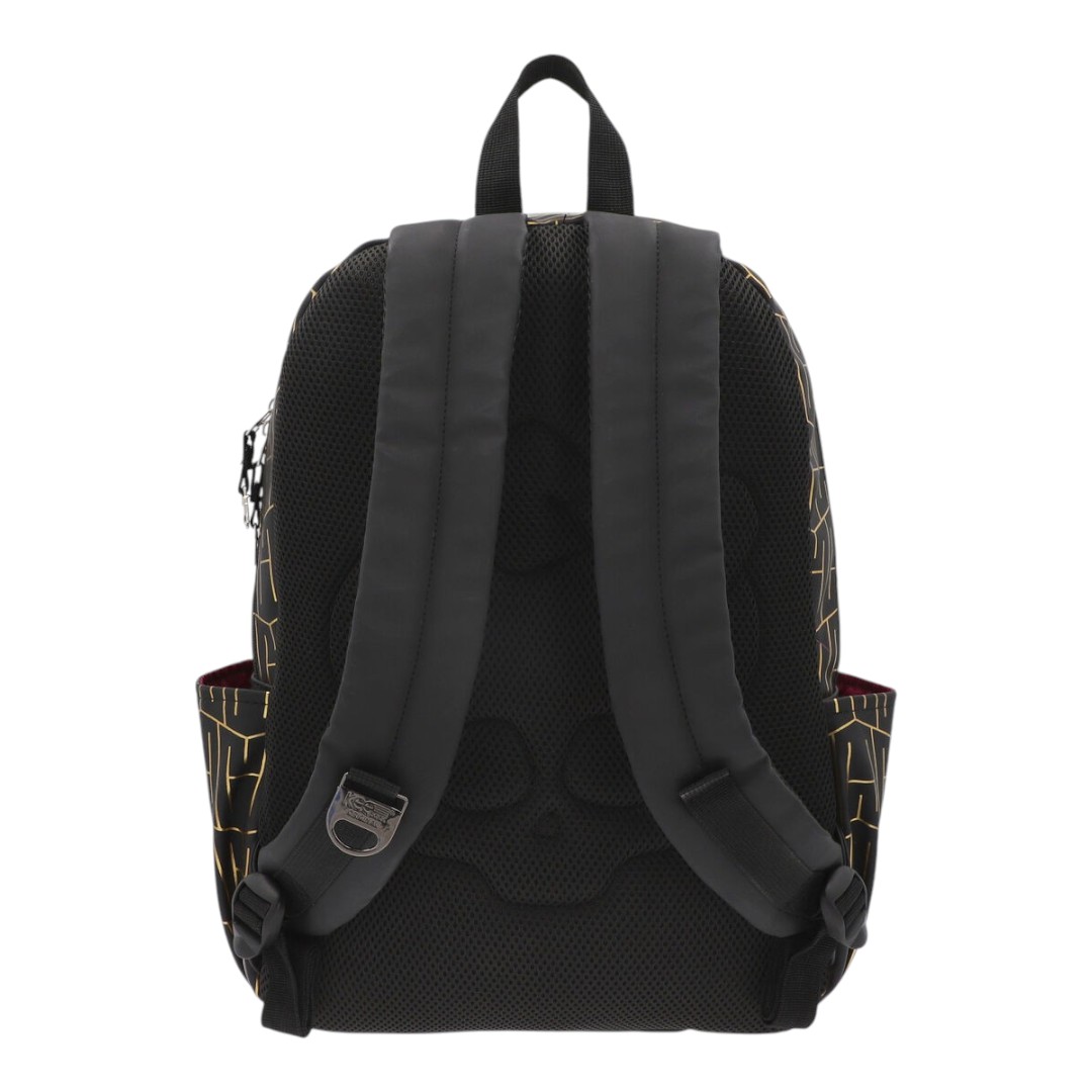 Foto 5 pulgar | Mochila Grande Yadatex Monster High Negro Y Dorado Msh001-bp233a