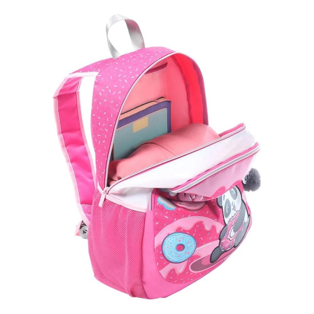 Foto 4 pulgar | Totto Mochila Para Niña Sweet Panda Grande Con Organizador Interno Multicolor