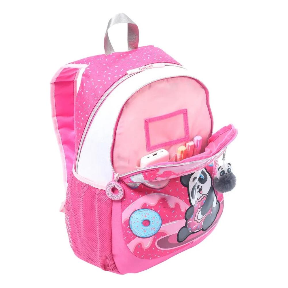 Foto 6 pulgar | Totto Mochila Para Niña Sweet Panda Grande Con Organizador Interno Multicolor