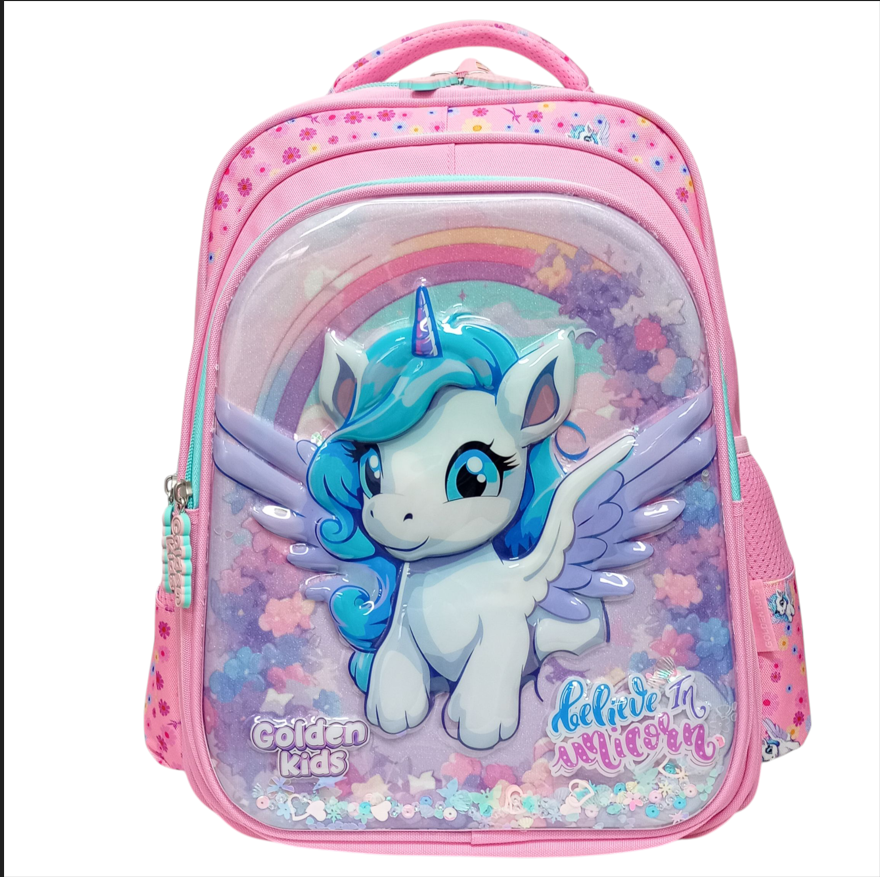 Mochila 17 Pul Infantil Unicornio