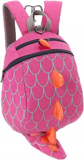 Foto 1 | Mochila Huoguo Con Riendas Para Bebés Y Niños Pequeños Antidinosaurios Perdidos Rosa - Venta Internacional.