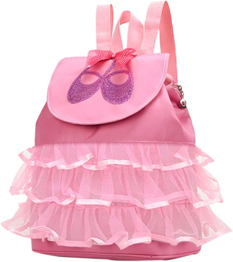 Foto 1 | Mochila Huoguo Pequeña Niña Princesa Bailarina Rosa - Venta Internacional.