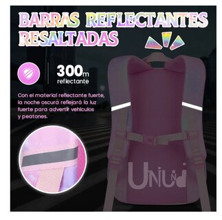 Foto 6 | Mochila Escolar Kawaii Para Niñas De Primaria Segundaria Gran Capacidad Con Apertura 180grados