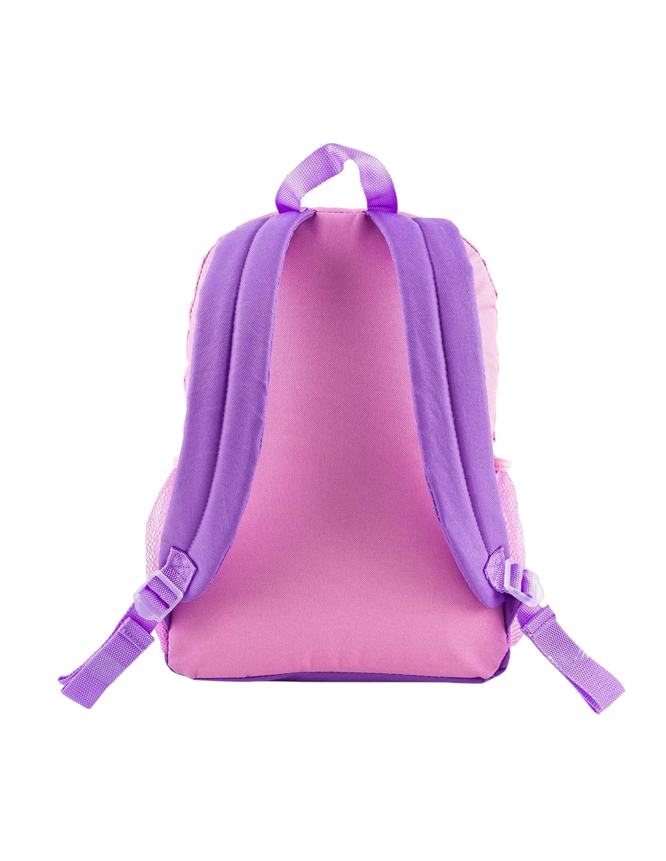 Foto 5 pulgar | Set De Mochila Escolar de Hello Kitty Con Lonchera,  Llavero, Bote para el Agua y Clip