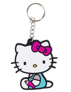 Foto 6 | Set De Mochila Escolar De Hello Kitty Con Lonchera, Llavero, Bote para el Agua y Clip