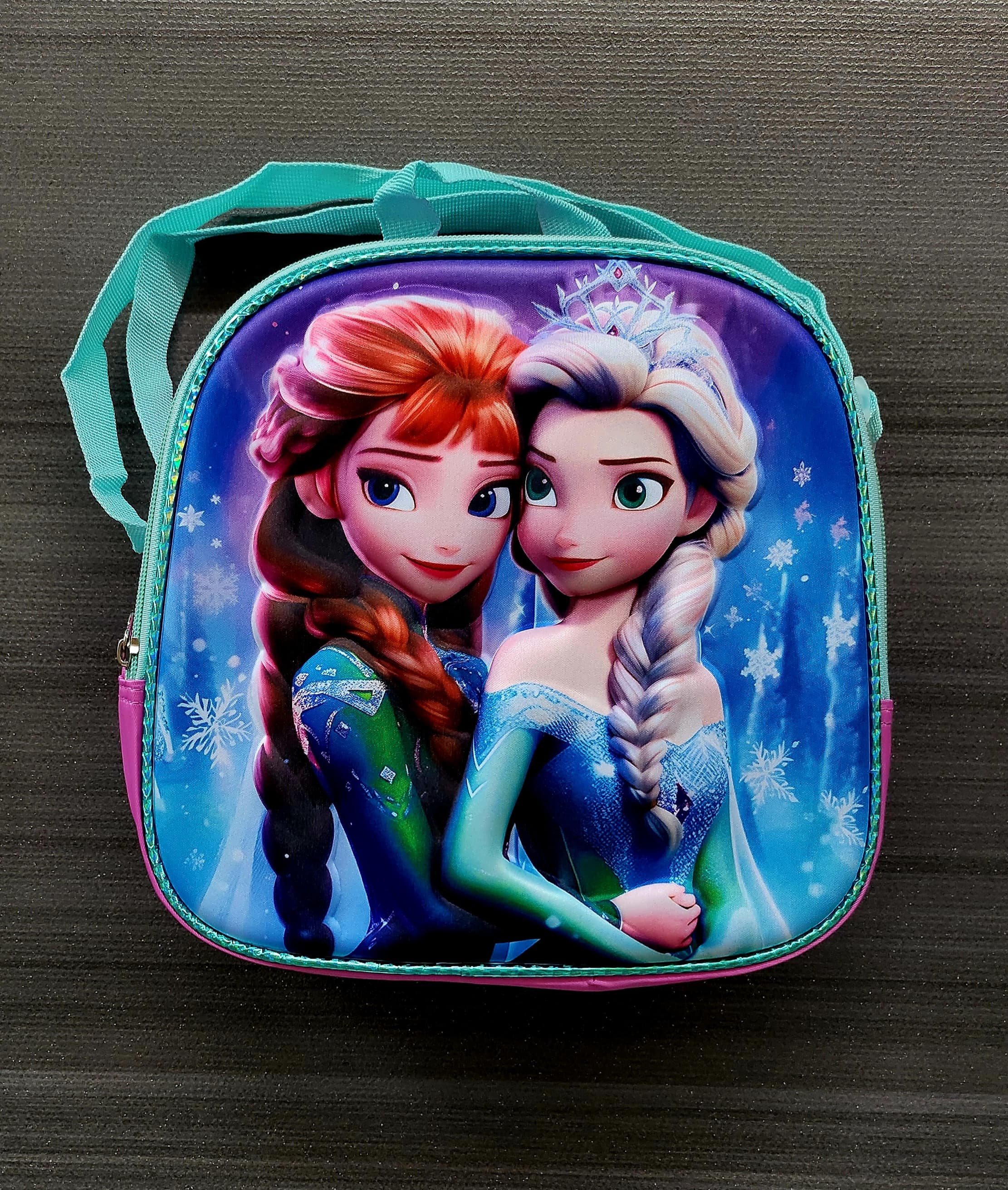 Foto 6 pulgar | Mochila Con Luz Led De Ruedas Desmontable Incluye Lonchera Y Lapicera Diseño De Frozen