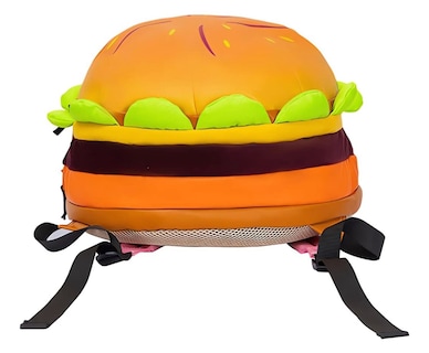 Foto 2 | Mochila Hamburguesa Divertida Escolar Gran Capacidad