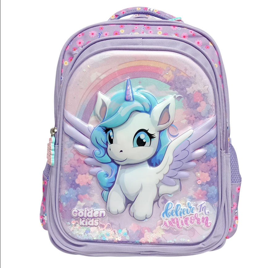 Mochila 17'' Infantil Unicornio