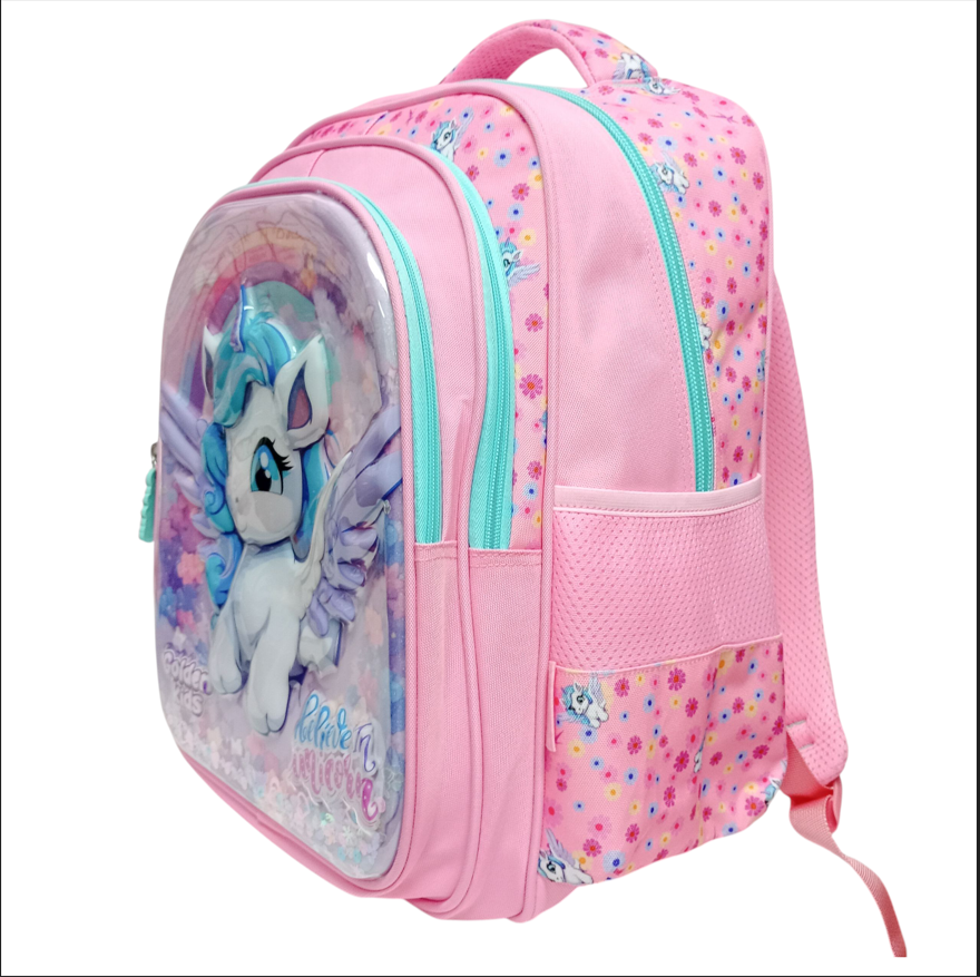 Foto 4 pulgar | Mochila 17'' Infantil Unicornio