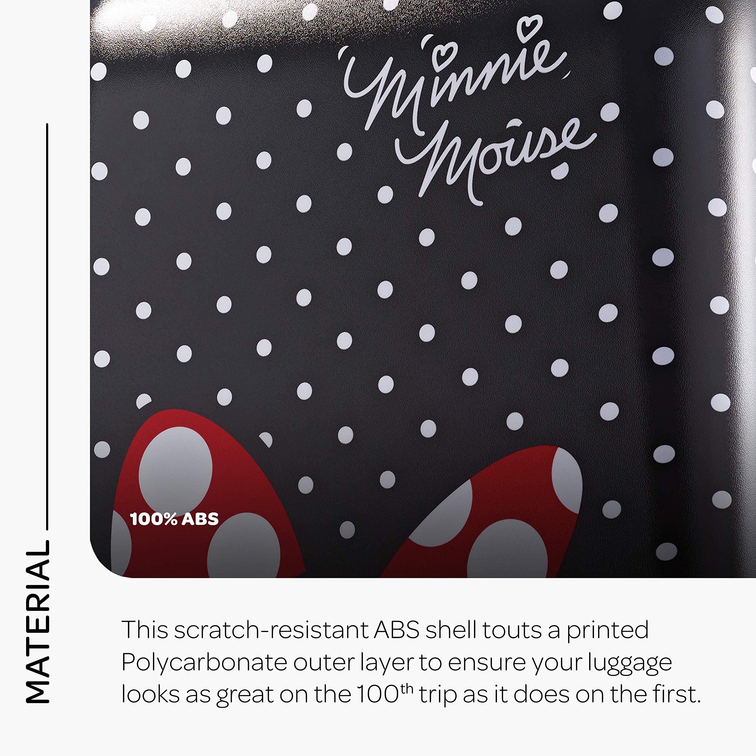 Foto 5 pulgar | Equipaje American Tourister Disney Hardside Minnie Mouse De 21 Pulgadas - Venta Internacional.