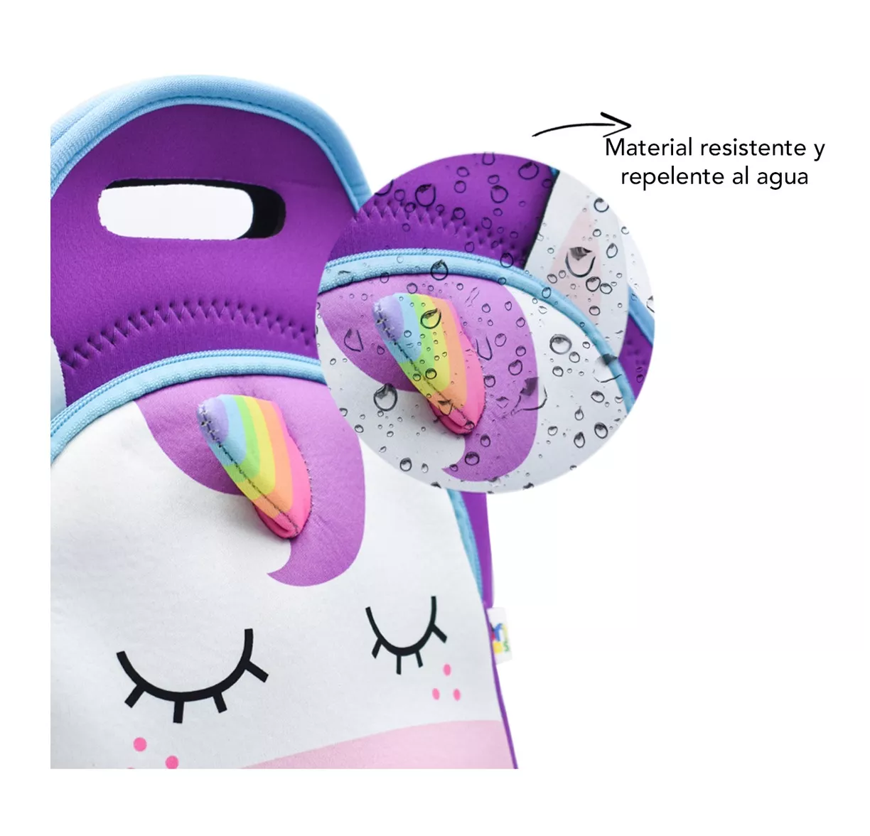 Foto 4 pulgar | Lonchera Infantil Térmica BELUG Unicornio Bolsa Almuerzo color Morado
