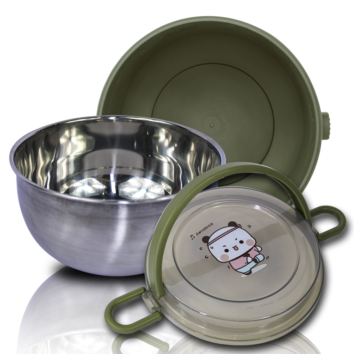 Foto 2 | Tupper Hermetico Lonchera Con Capacidad De 1 Lt