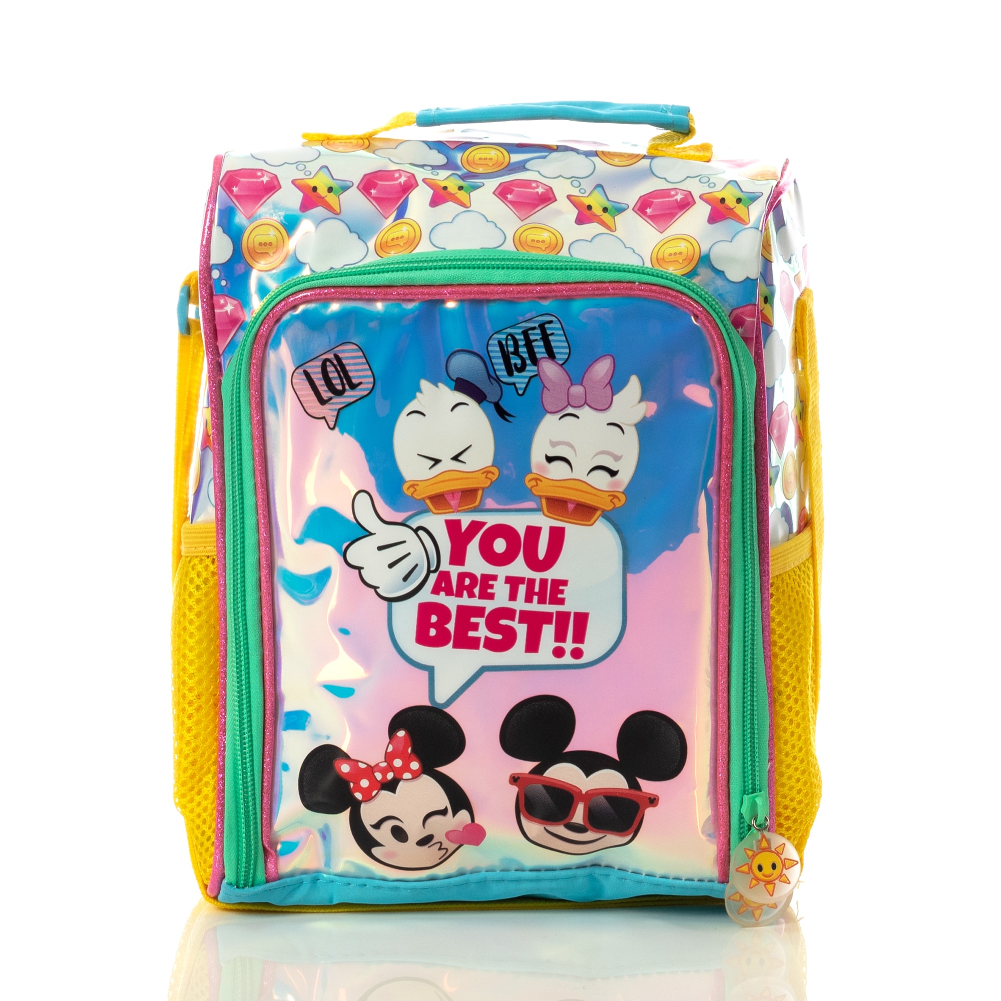 Lonchera ATM Disney Emoji Mickey Donald Minnie Daisy $319