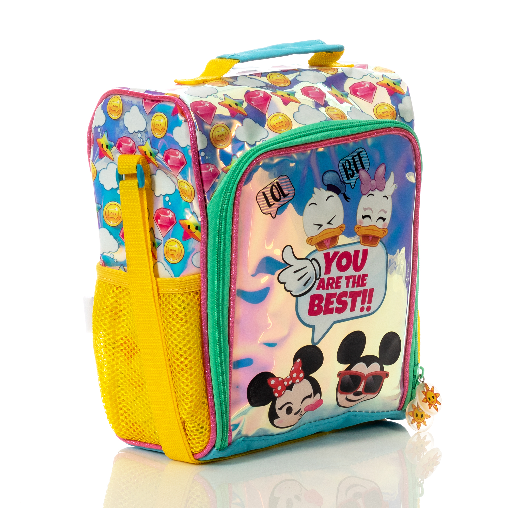 Foto 3 pulgar | Lonchera ATM Disney Emoji Mickey Donald Minnie Daisy