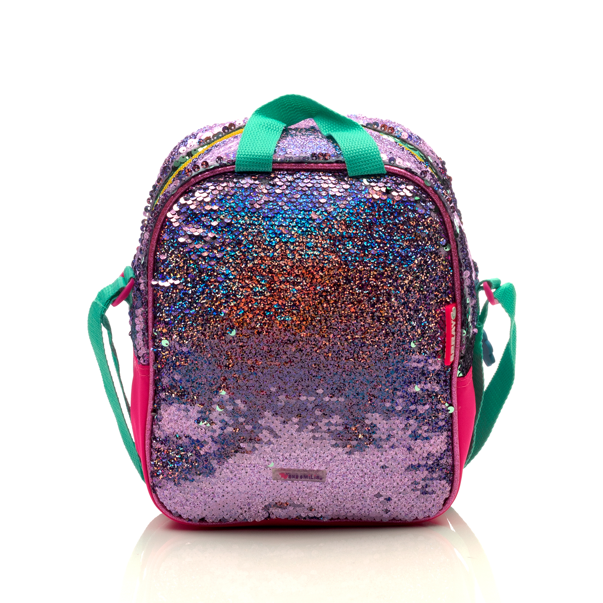 Foto 4 | Lonchera TV Ana Emilia Multicolor con Lentejuelas Reversibles