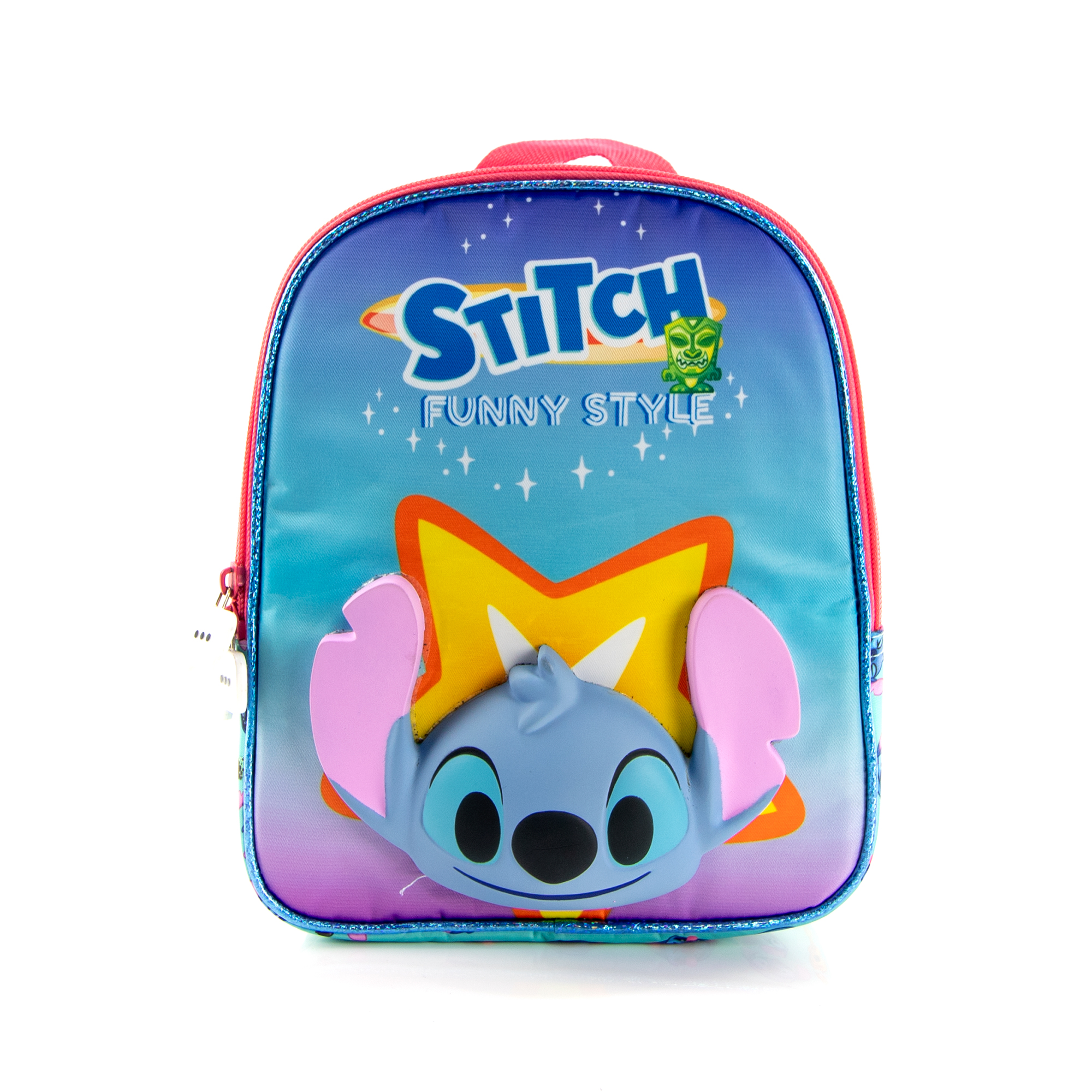 Foto 2 pulgar | Lonchera Disney Stitch Emoji Squishy