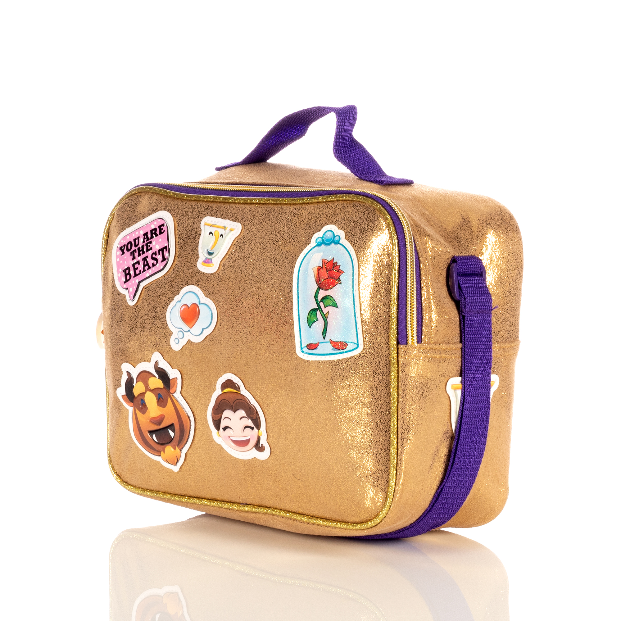 Foto 4 pulgar | Lonchera ATM Disney Emoji Bella Y Bestia