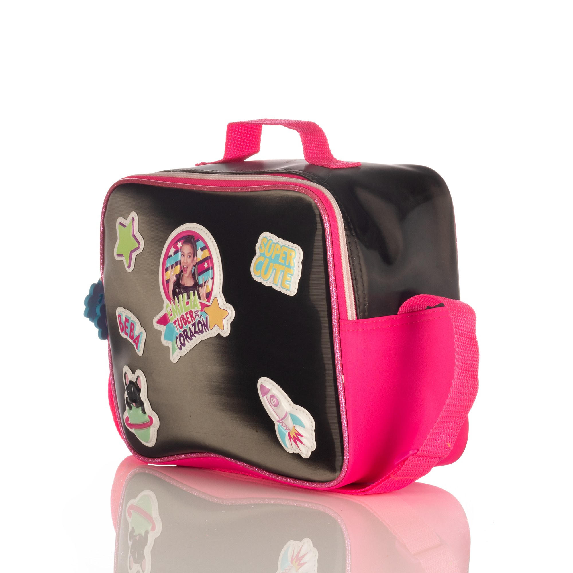 Foto 4 pulgar | Lonchera TV Ana Emilia color Negro Lenticular