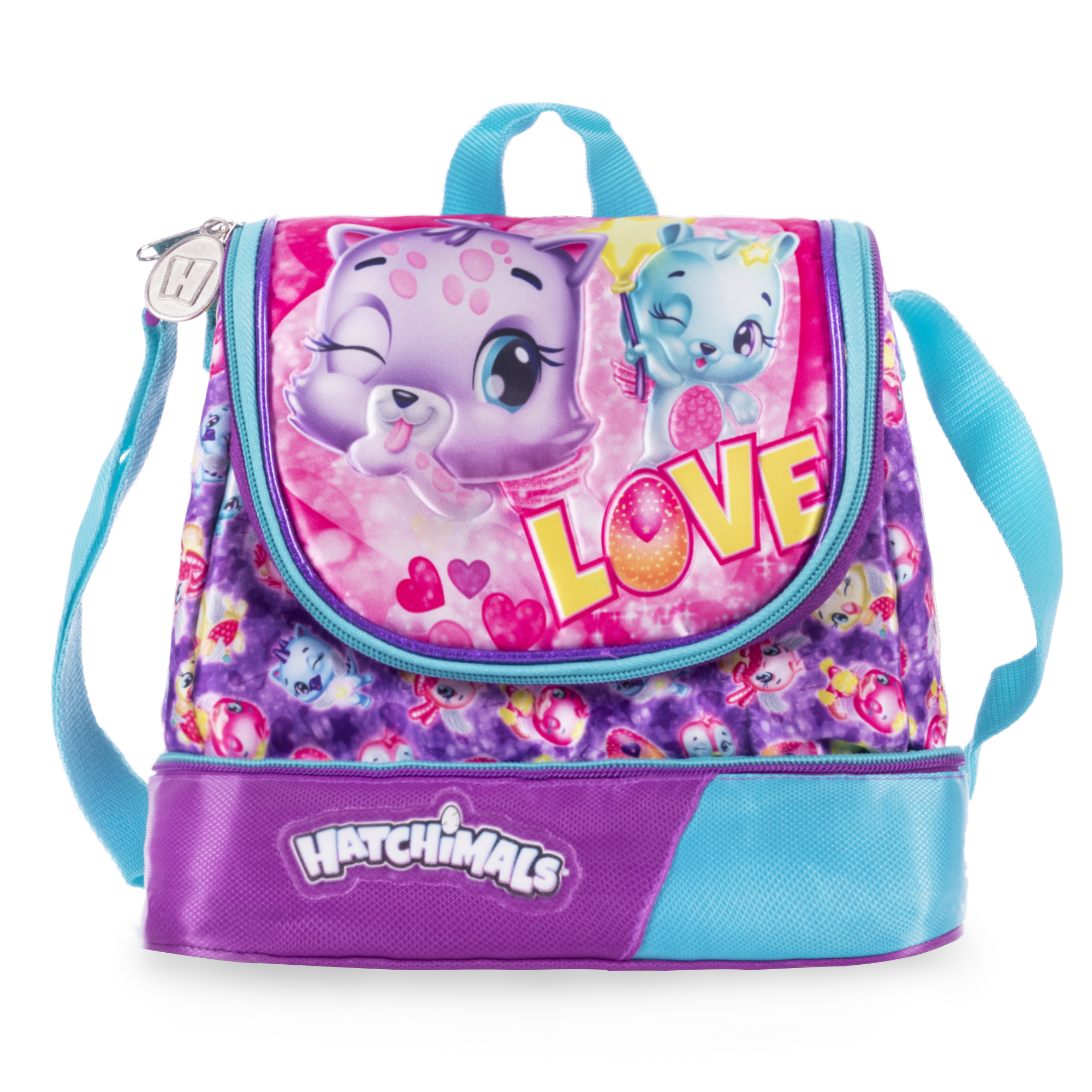 Foto 2 pulgar | Lonchera Hatchimals Morada Love Ruz Color Violeta Animales