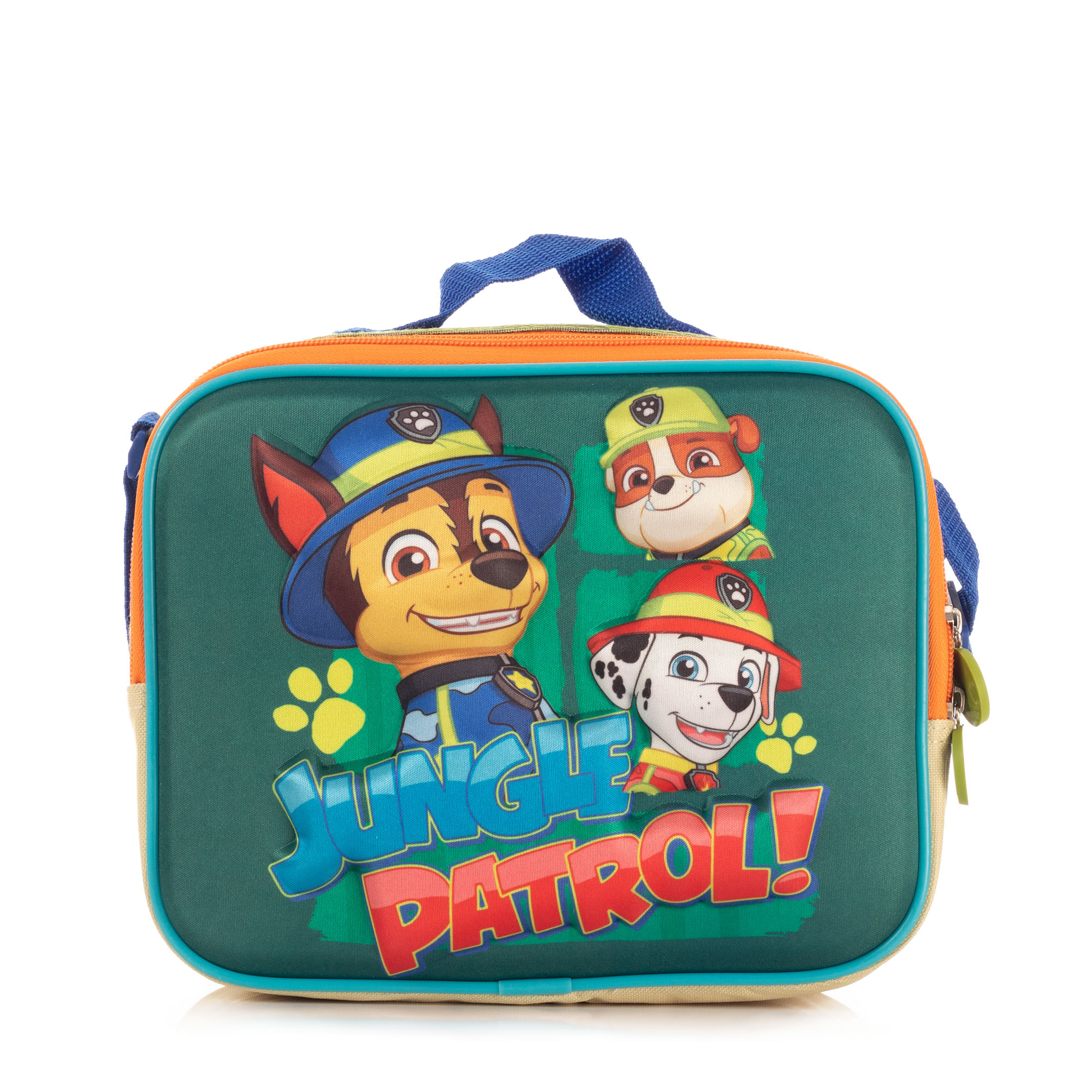 Lonchera Escolar Atm Paw Patrol 1118 Verde Con Azul