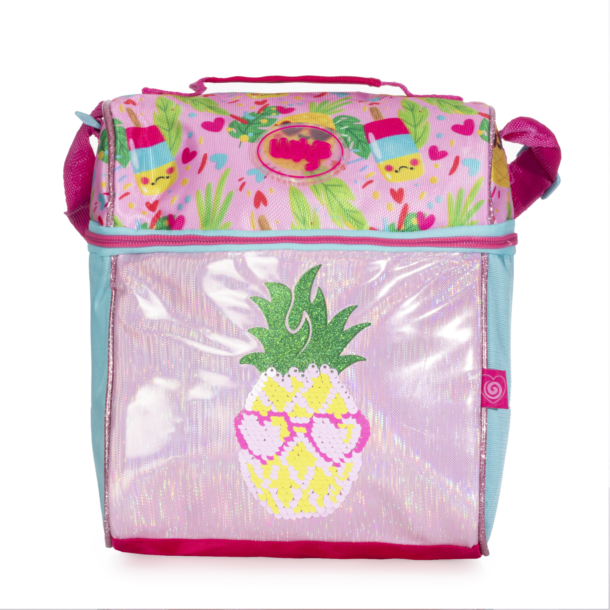 Foto 2 pulgar | Lonchera Lentejuela Reversible Wilys Pineapple Summer