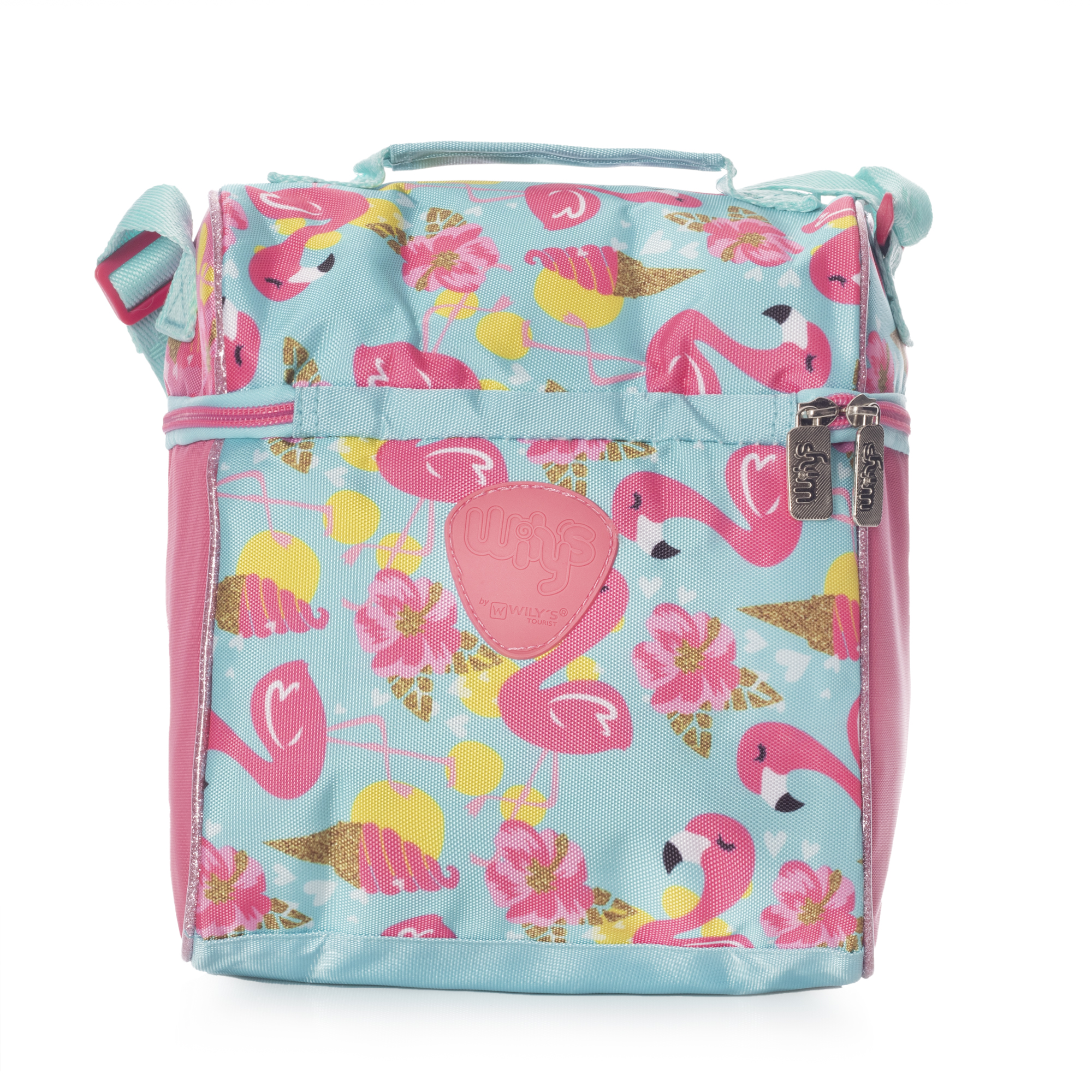 Foto 4 pulgar | Lonchera Escolar Wilys Flamingo