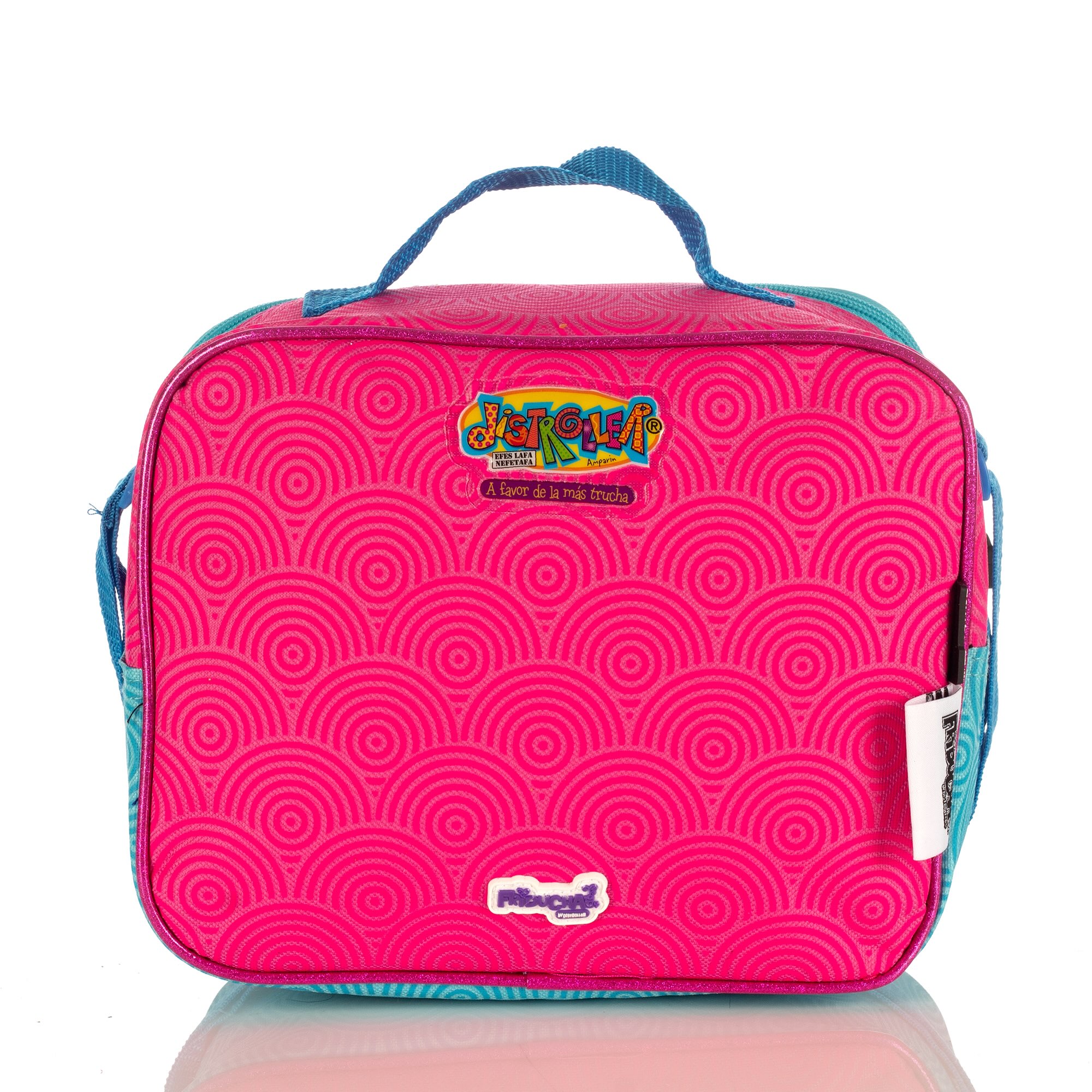 Foto 3 | Lonchera Térmica Friducha 3d 5050 Distroller Cd Color Azul/rosa