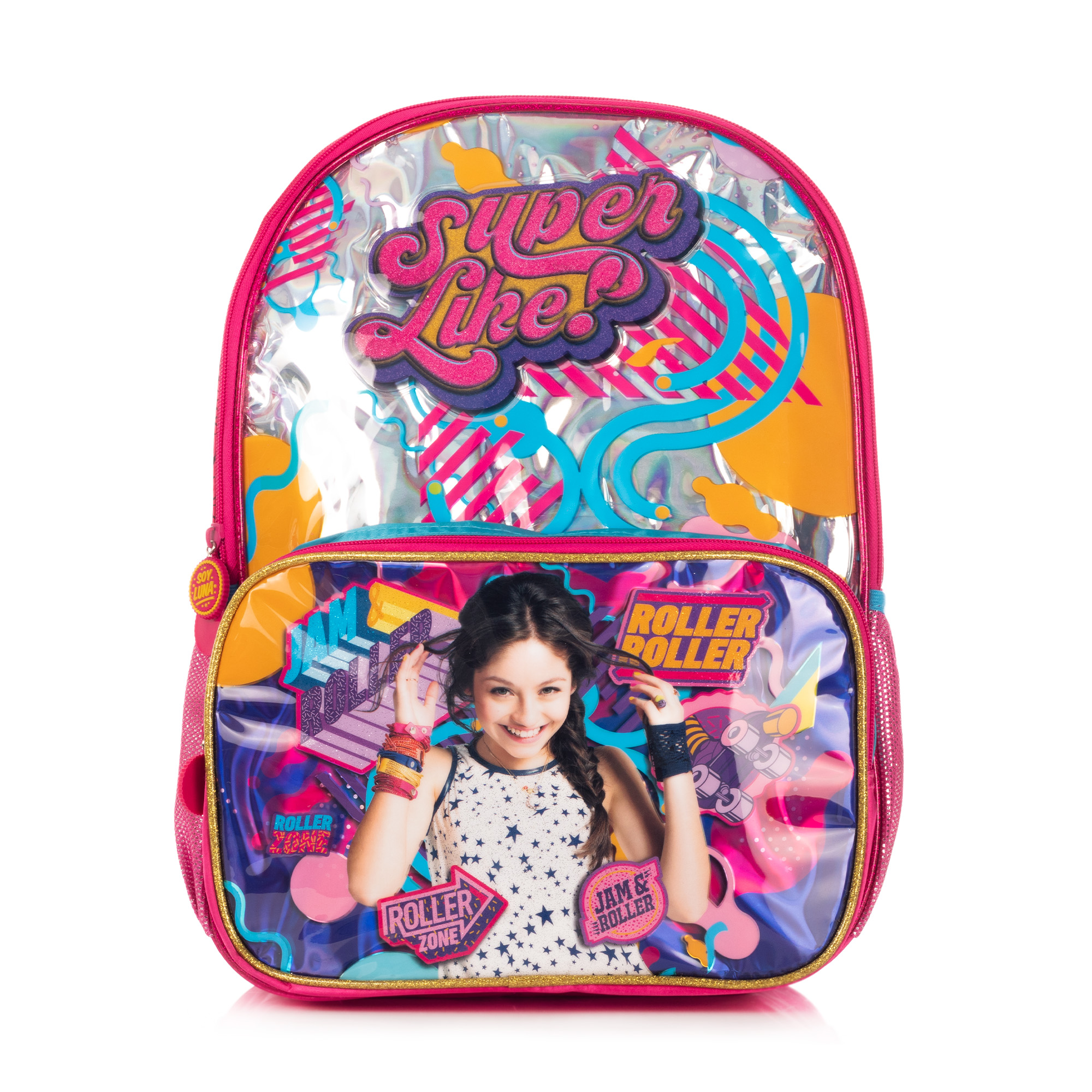 Foto 1 | Lonchera Soy Luna Super Like Metalica Rosa Original Atm