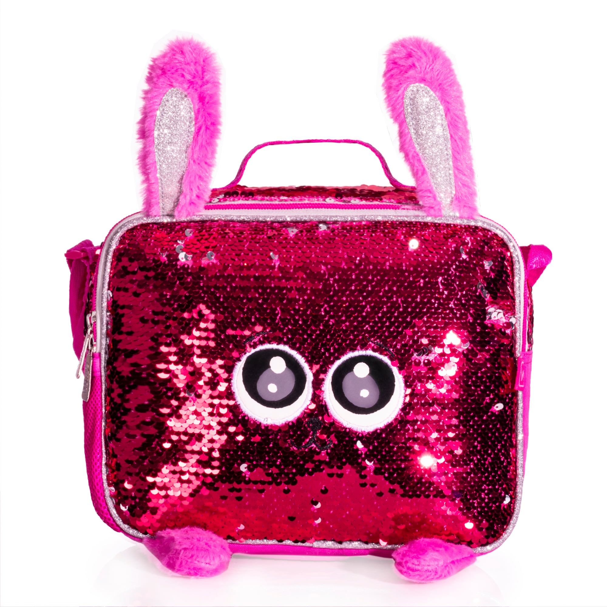 Lonchera Lentejuela Reversible Wilys Rabbit Rosa $329