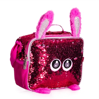 Foto 2 | Lonchera Lentejuela Reversible Wilys Rabbit Rosa