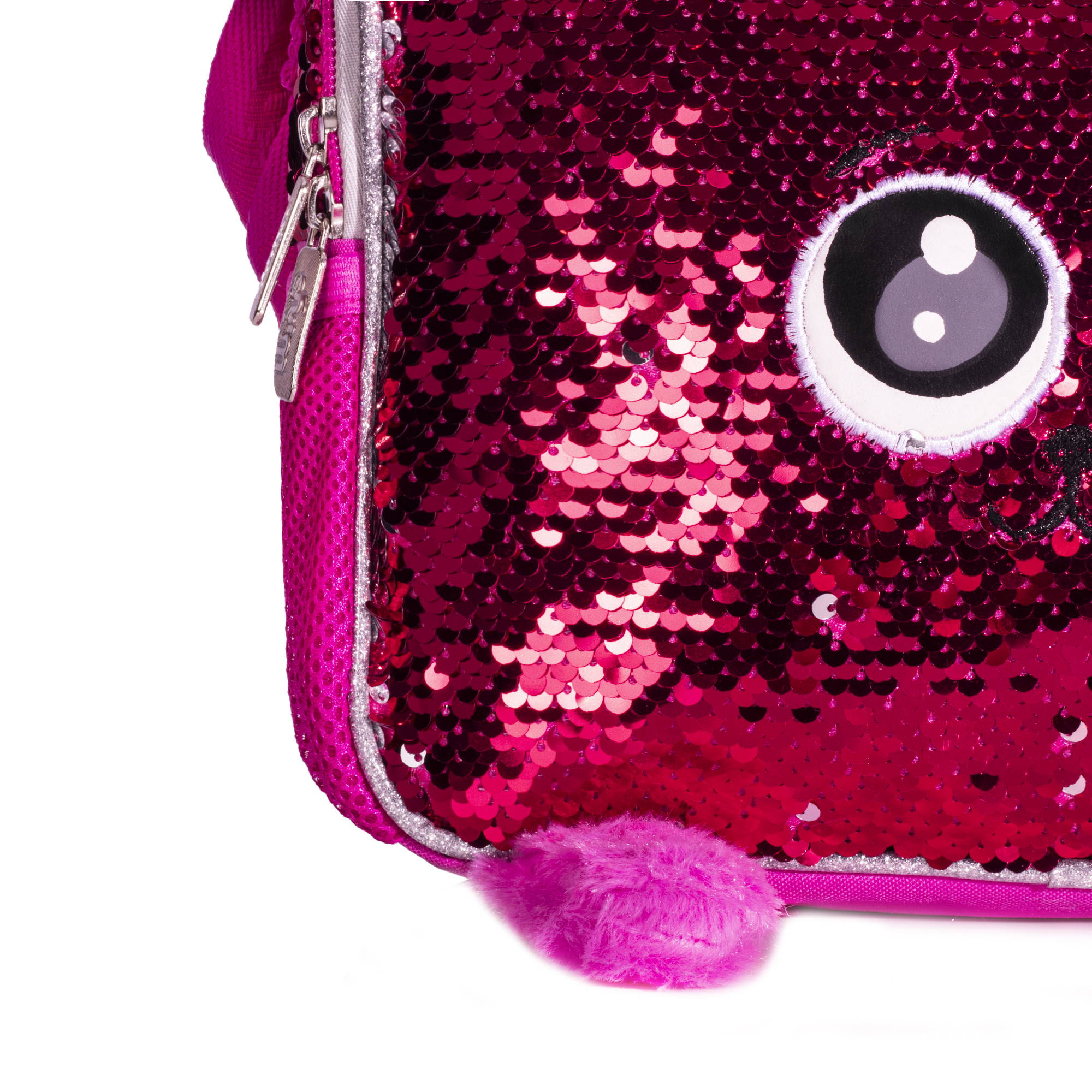 Foto 4 | Lonchera Lentejuela Reversible Wilys Rabbit Rosa