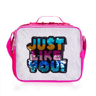 Foto 1 | Lonchera Just Like You Wilys Lentejuela Rosa