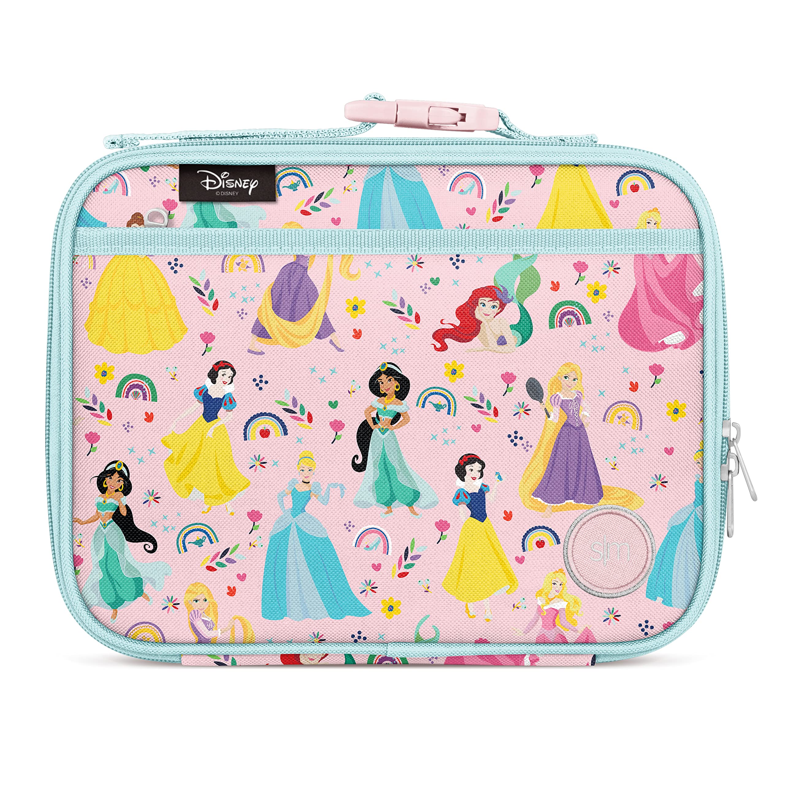 Lonchera Simple Modern Disney Hadley Princess Rainbows 4 Litros - Venta Internacional
