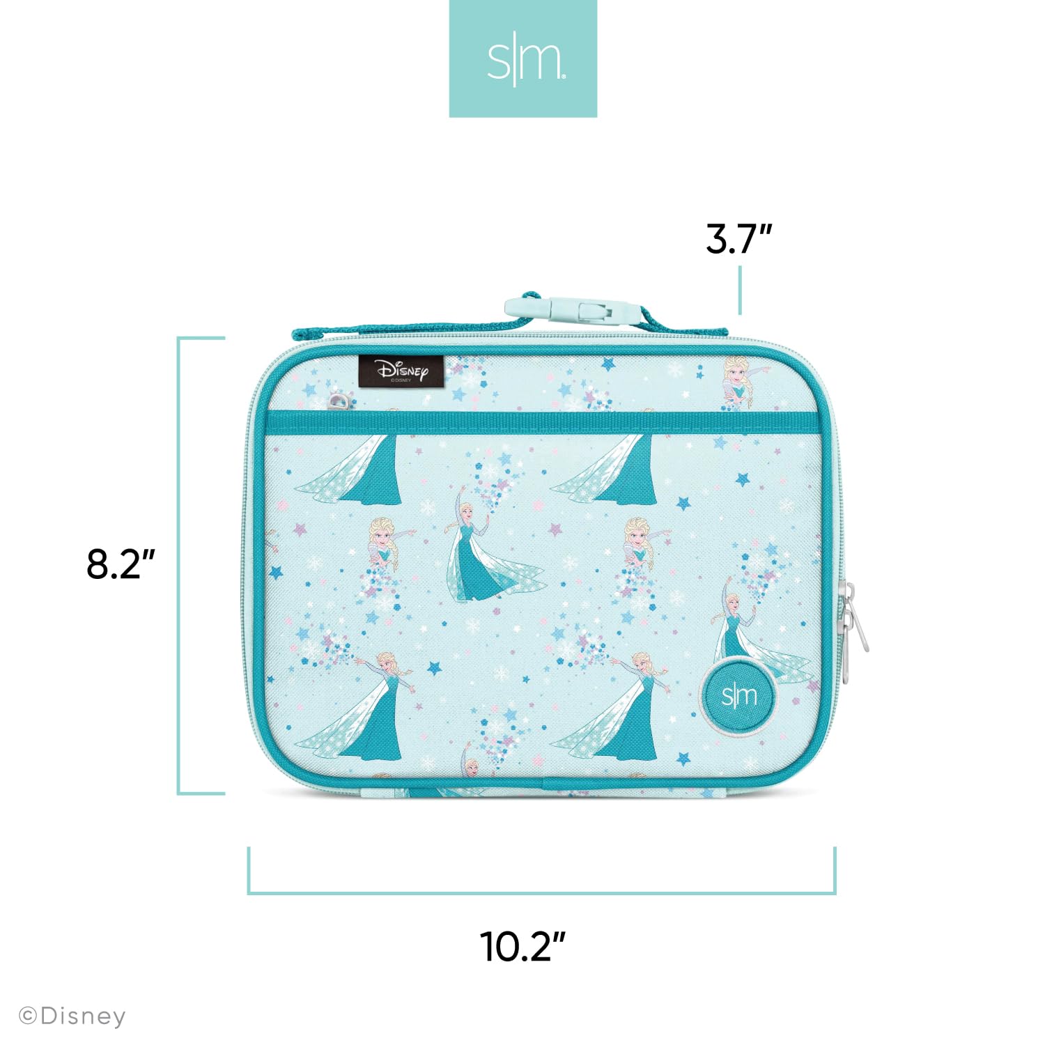 Foto 5 pulgar | Lonchera Simple Modern Disney Hadley Princess Rainbows 4 Litros - Venta Internacional