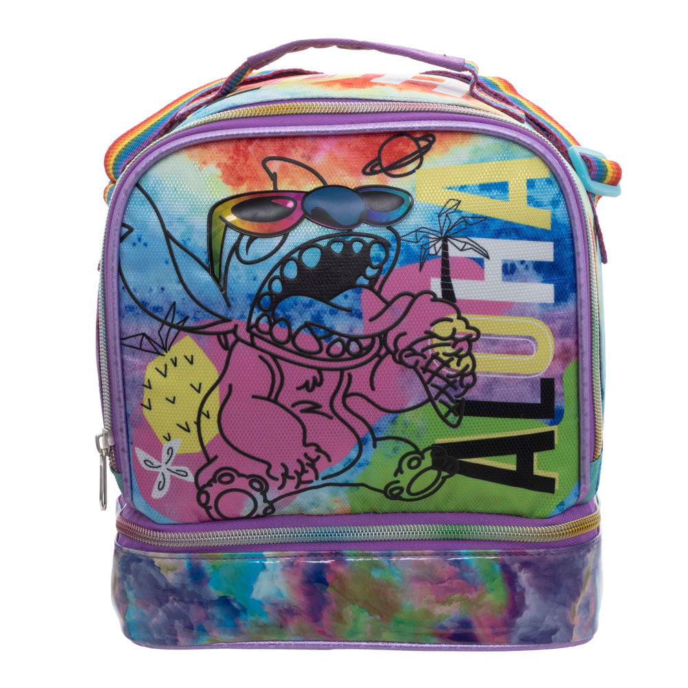 Foto 2 pulgar | Lonchera Infantil Disney Stitch 3l Púrpura