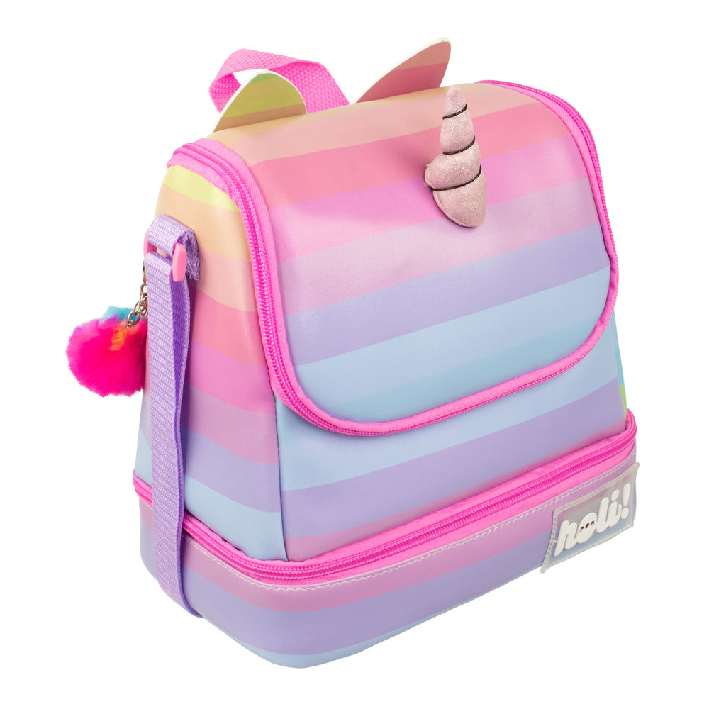 Foto 4 pulgar | Lonchera Infantil Ruz Holi Diseño de Unicornio con Forro Térmico y Correa Ajustable