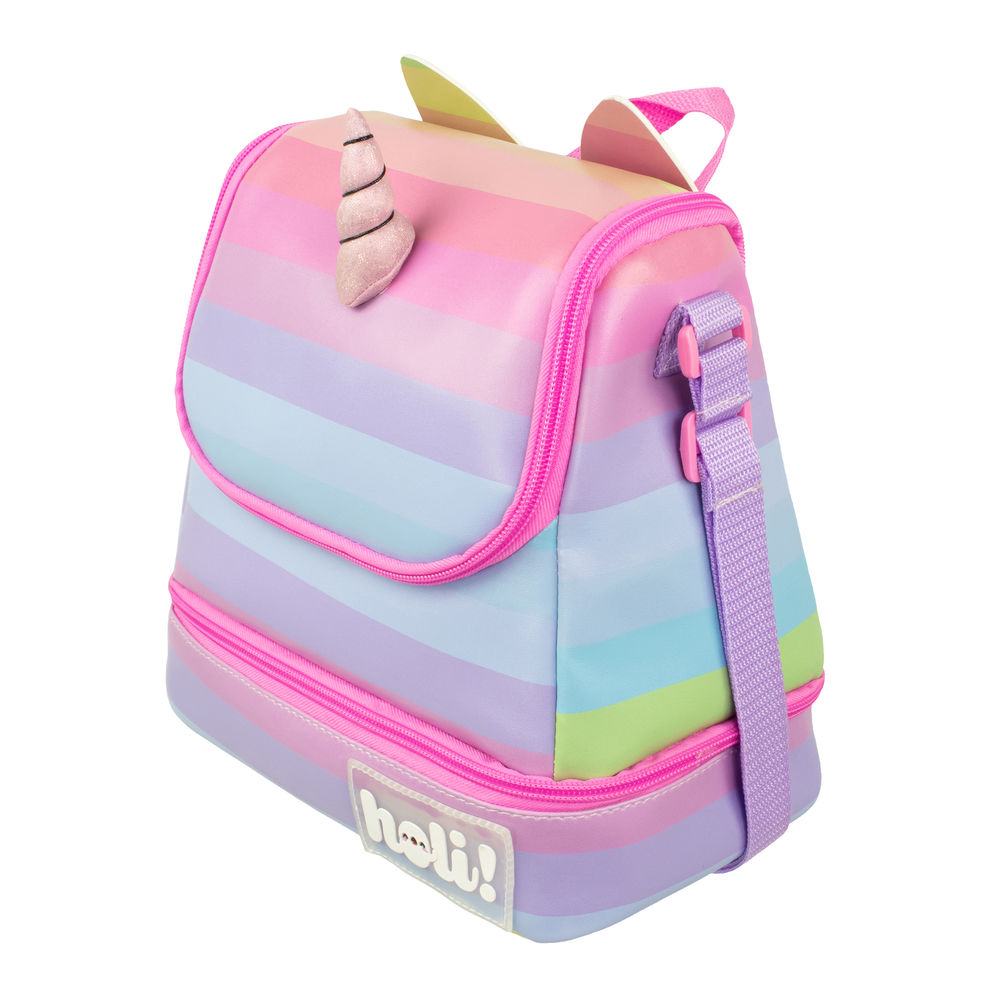Foto 5 pulgar | Lonchera Infantil Ruz Holi Diseño de Unicornio con Forro Térmico y Correa Ajustable