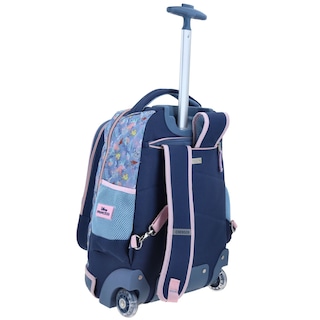 Foto 3 | Mochila Chenson Con Ruedas Y Luces Led Disney Princesas Ariel Escolar Primaria Pr70156-9 Agry