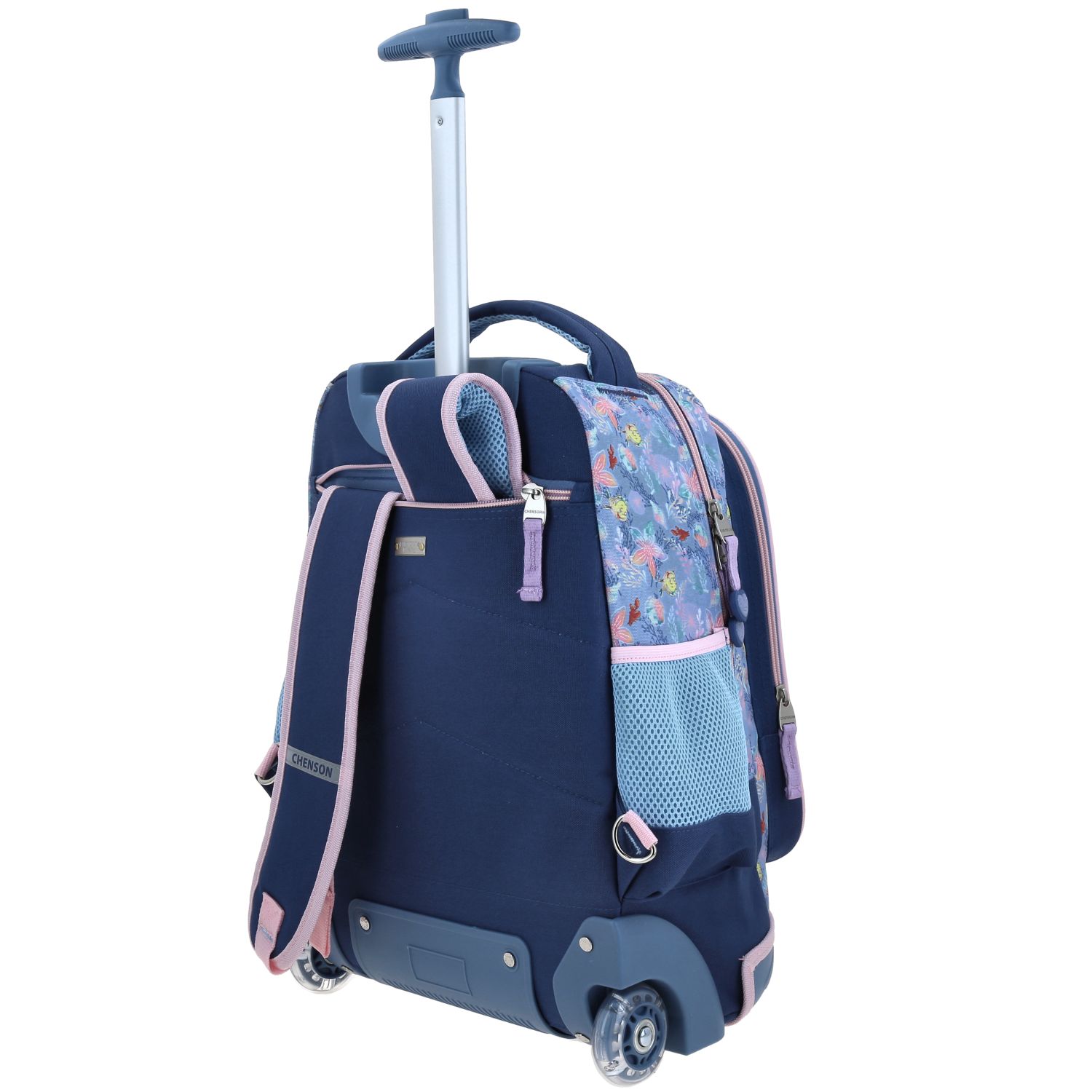 Foto 6 pulgar | Mochila Chenson Con Ruedas Y Luces Led Disney Princesas Ariel Escolar Primaria Pr70156-9 Agry