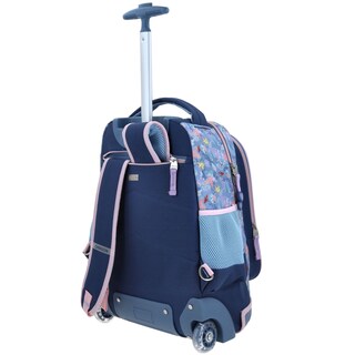 Foto 5 | Mochila Chenson Con Ruedas Y Luces Led Disney Princesas Ariel Escolar Primaria Pr70156-9 Agry