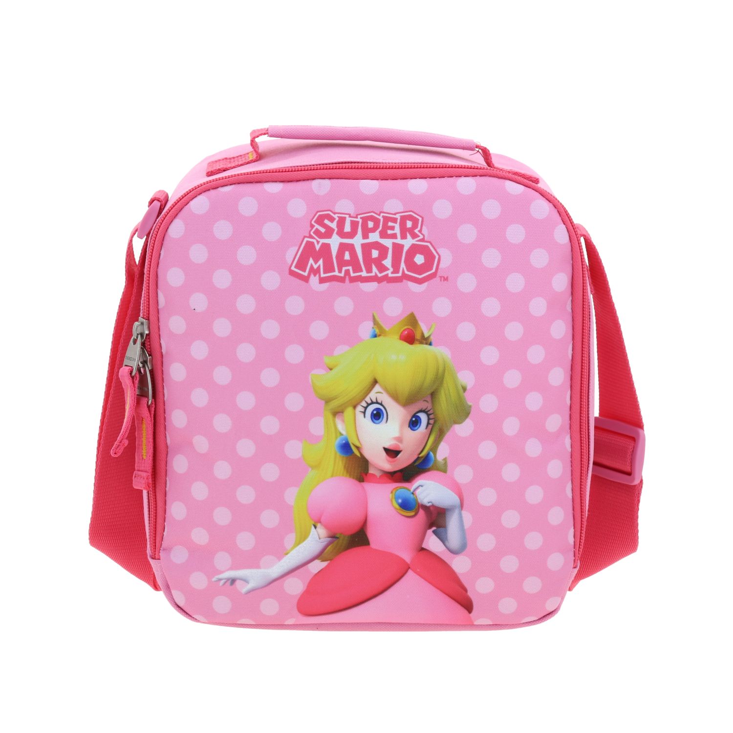 Foto 2 pulgar | Lonchera Escolar Termica Mario Bros Peach Mb70457-p Loly