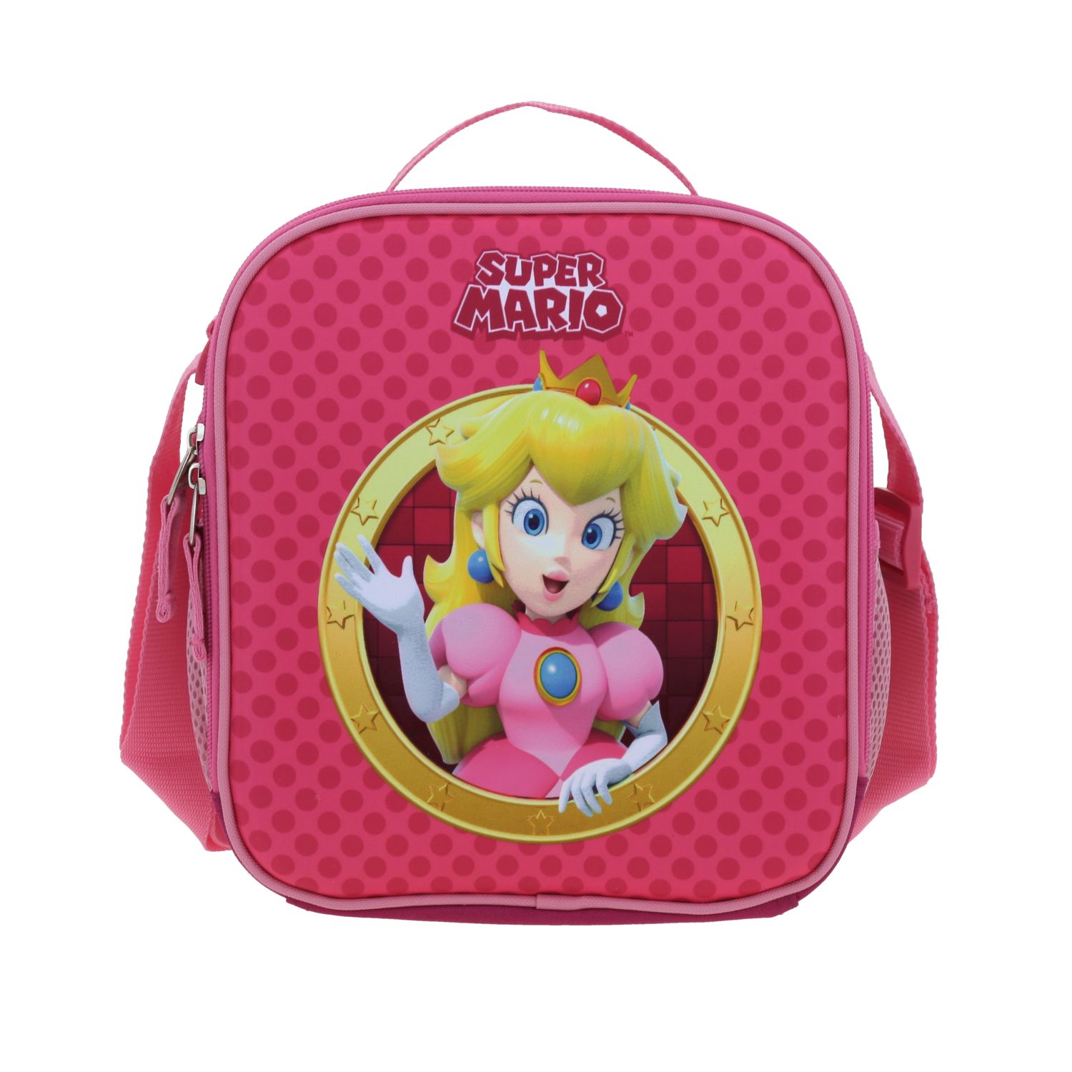 Foto 1 | Lonchera Escolar Termica Mario Bros Peach Mb70183-p Barb