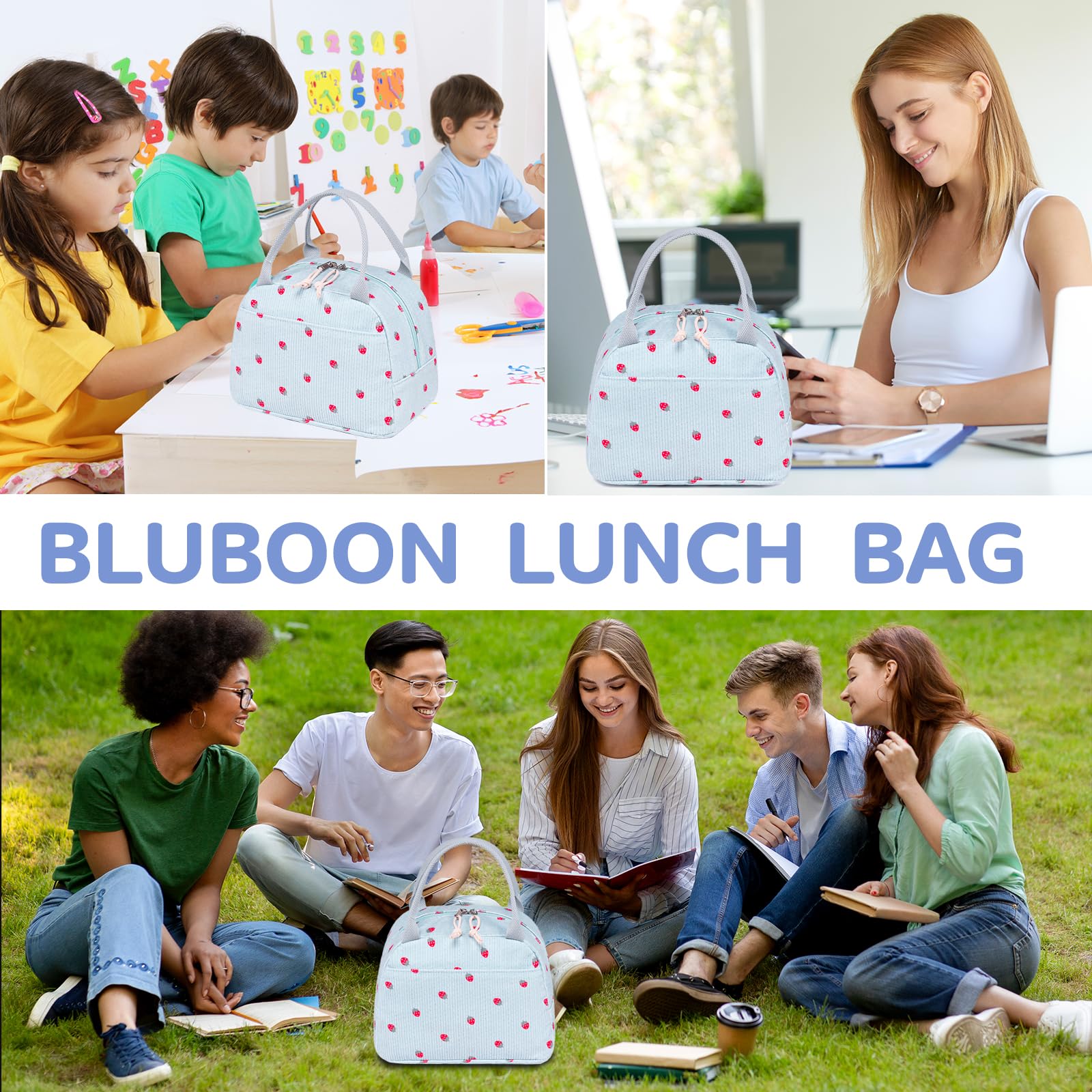 Foto 7 pulgar | Lonchera Bluboon Azul-Venta Internacional